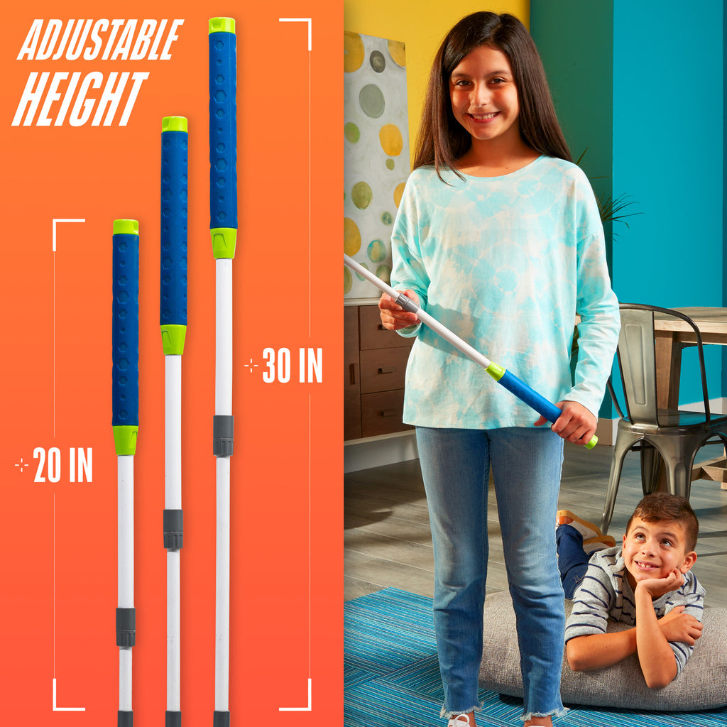 Nerf Trick Shot Golf Redesign - Complete indoor/outdoor golf set for trick shot putting