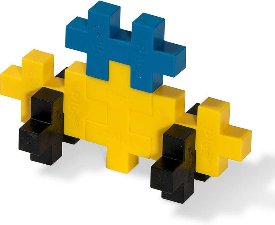 Plus-Plus BIG 15 piece tube basic colors large building blocks for small hands