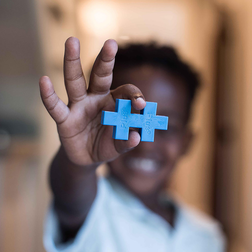 Plus-Plus BIG 15 piece tube neon colors large building blocks for small hands