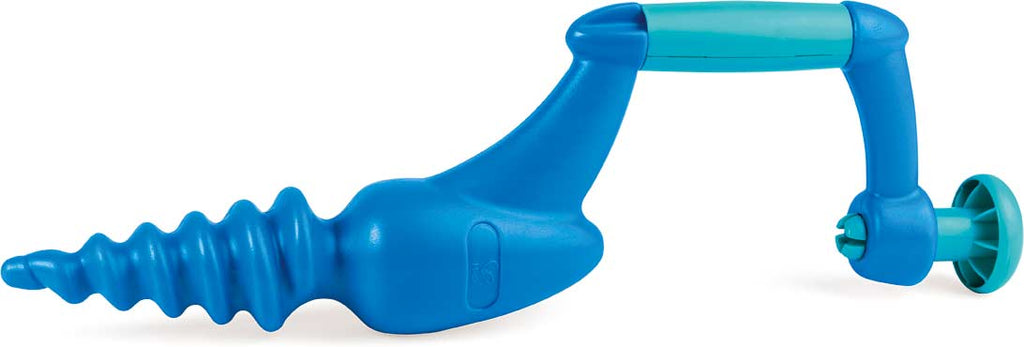 Hape Blue Driller toy - interactive spinning drill for outdoor sand and water play