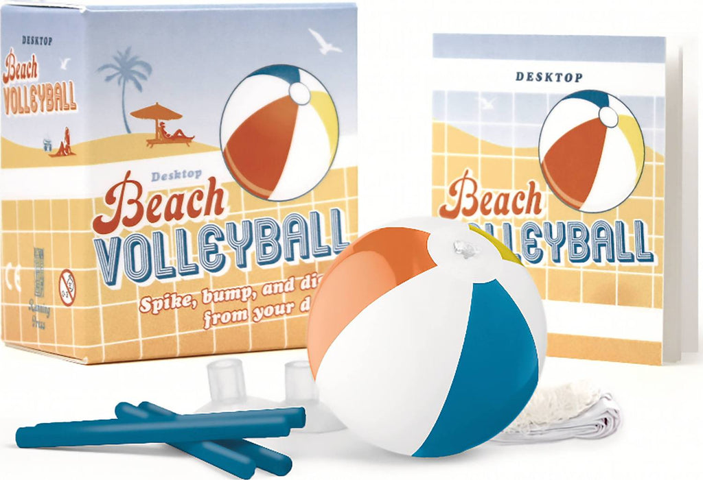 Desktop Beach Volleyball miniature court game for summer sports and beach entertainment