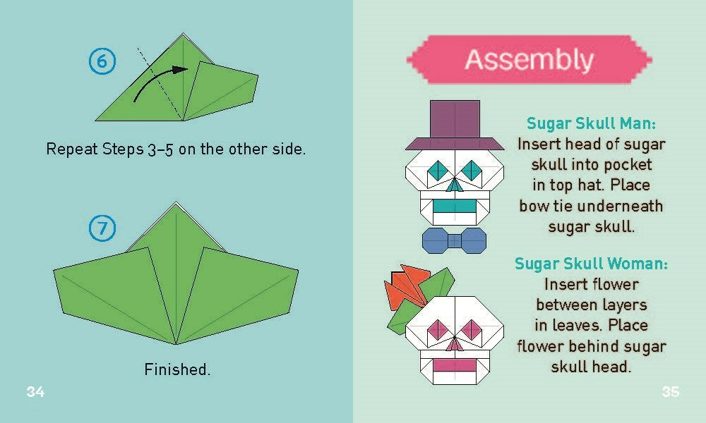 Sugar Skull Origami