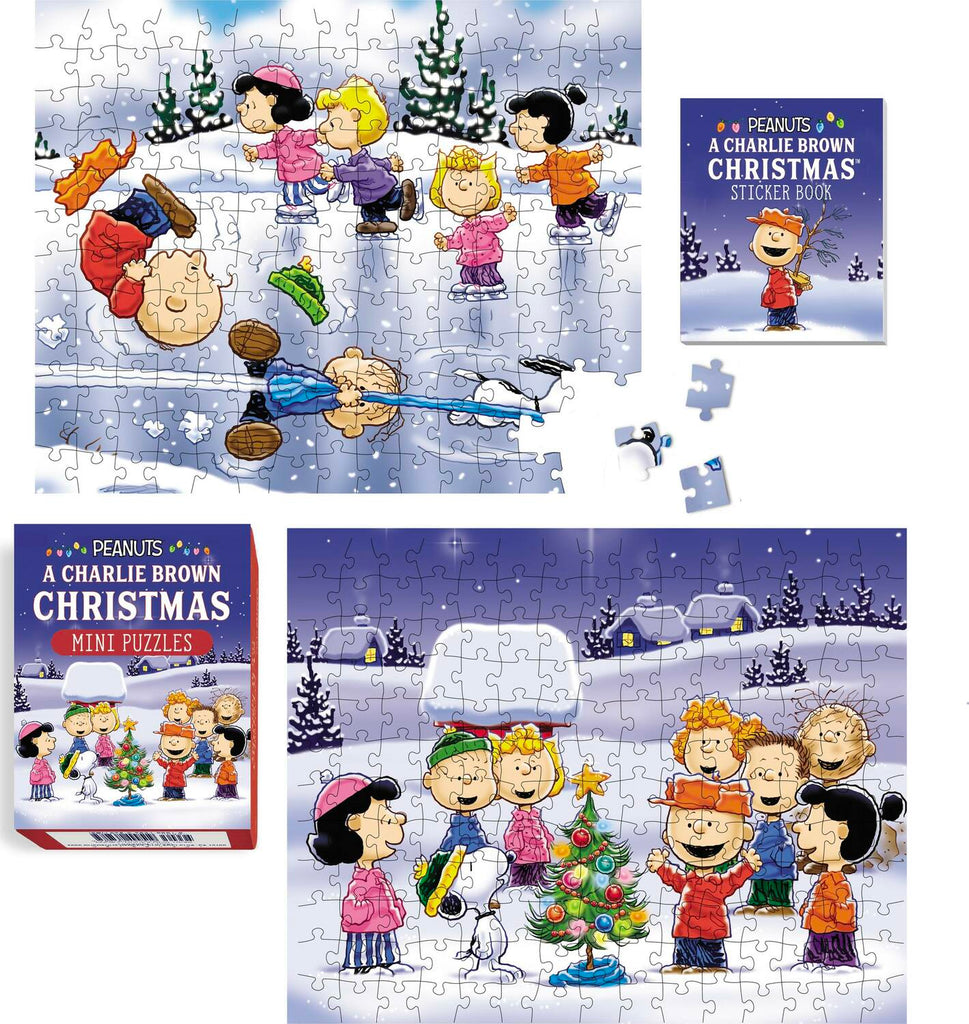 Peanuts: A Charlie Brown Christmas Mini Puzzles