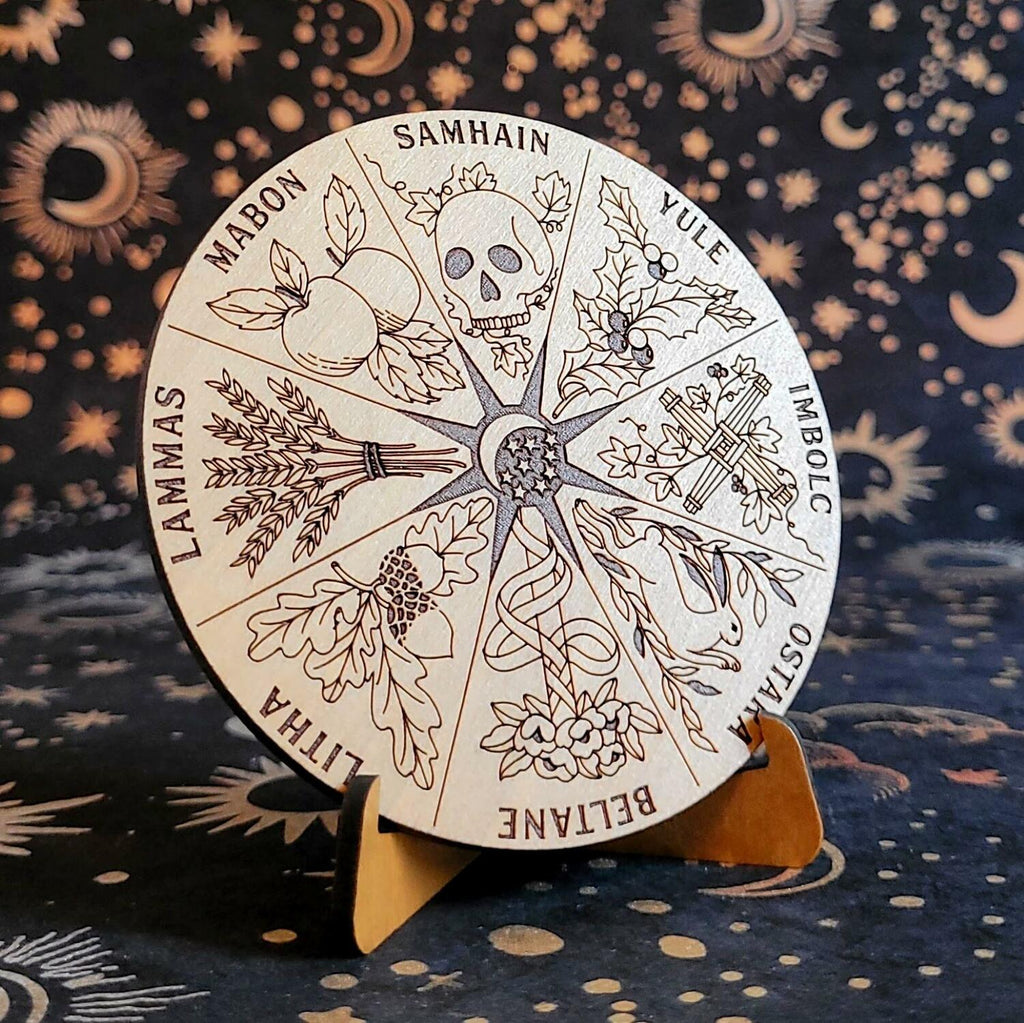 Mini Wooden Wheel of the Year
