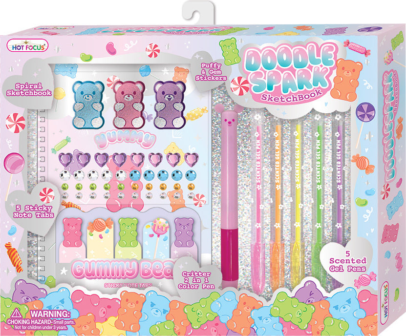Doodle Spark Sketchbook, Gummy Bear