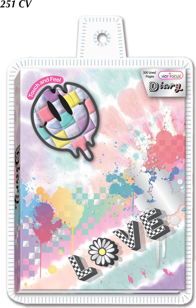Diary with Lock & Keys, Cool Vibes