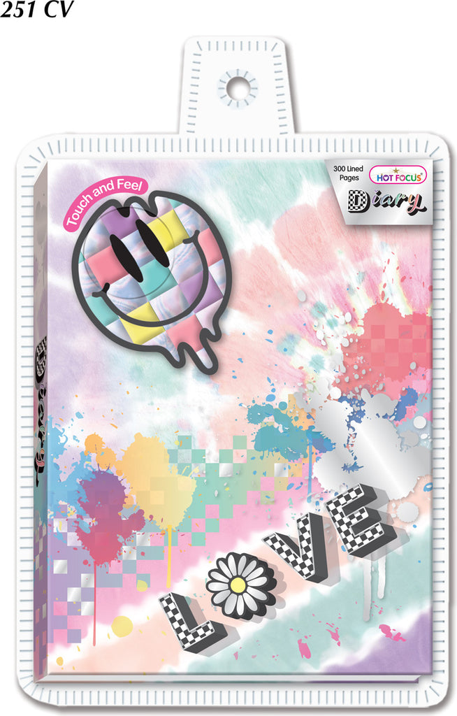 Diary with Lock & Keys, Cool Vibes