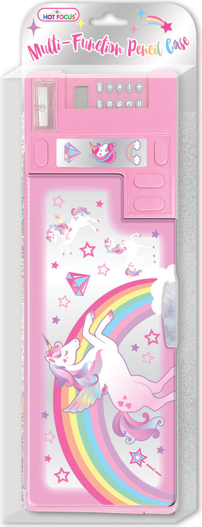 Multi-Function Pencil Case, Unicorn