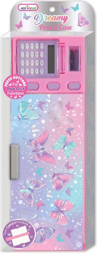 Dreamy Pencil Case, Tie Dye Butterfly