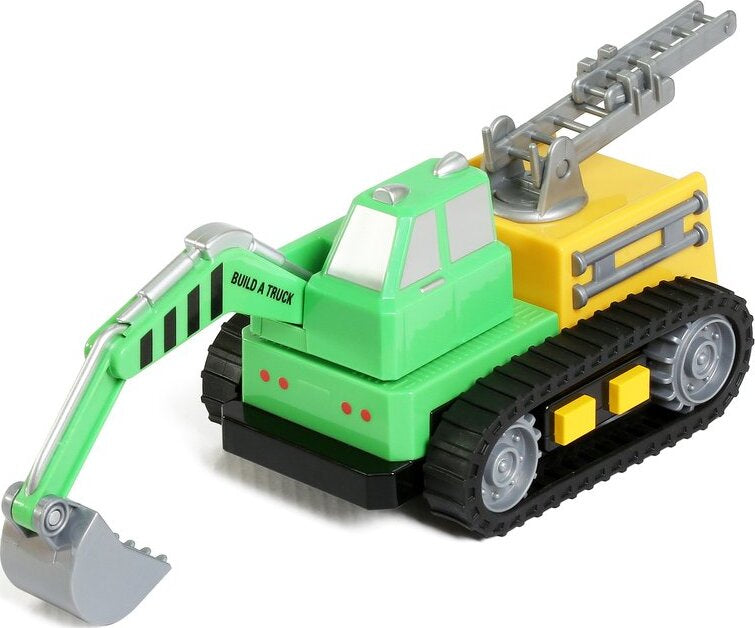 Magnetic Build-A-Truck FX - Popular Playthings magnetic construction truck with easy-snap assembly for young builders