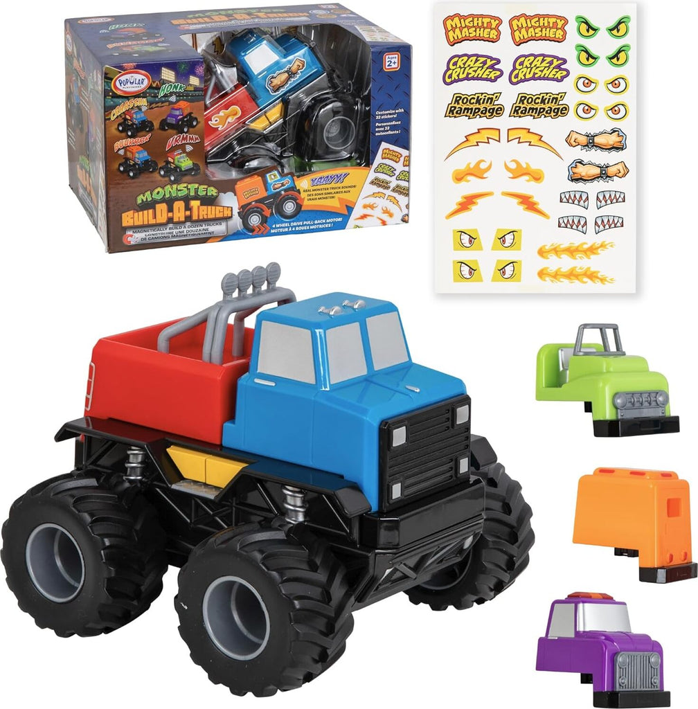 Magnetic Monster Build-A-Truck