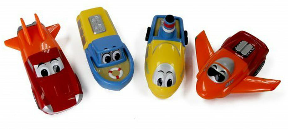 Mix or Match Junior - Popular Playthings modular vehicle set designed for younger children's creative building and vehicle play