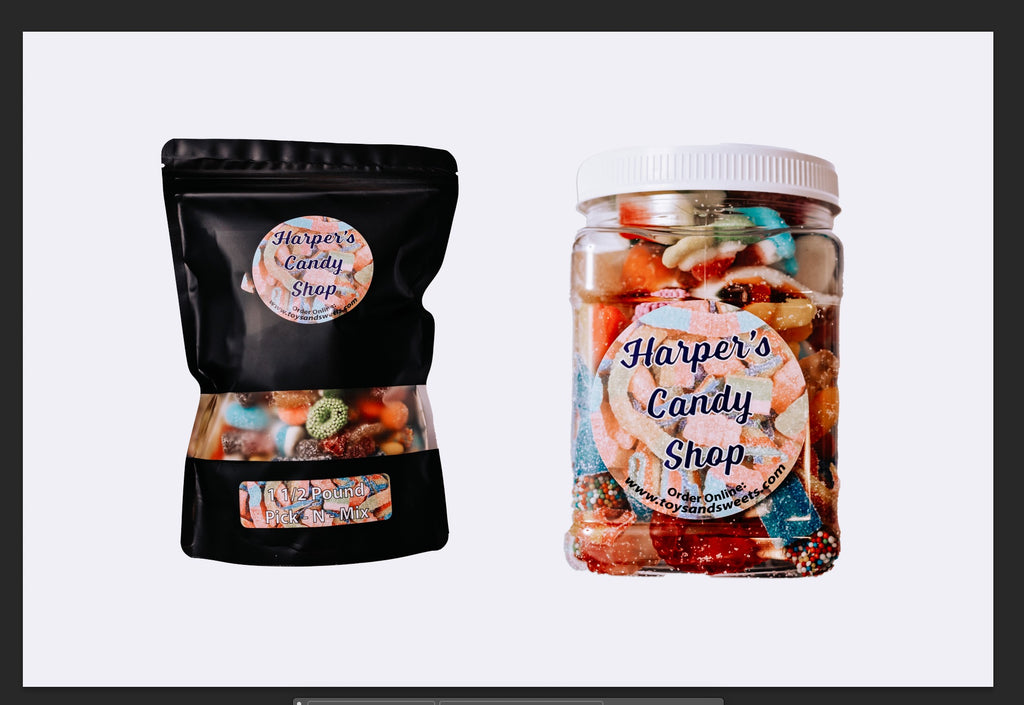 1 ½ Pound Pick-N-Mix (Bag or Jar)