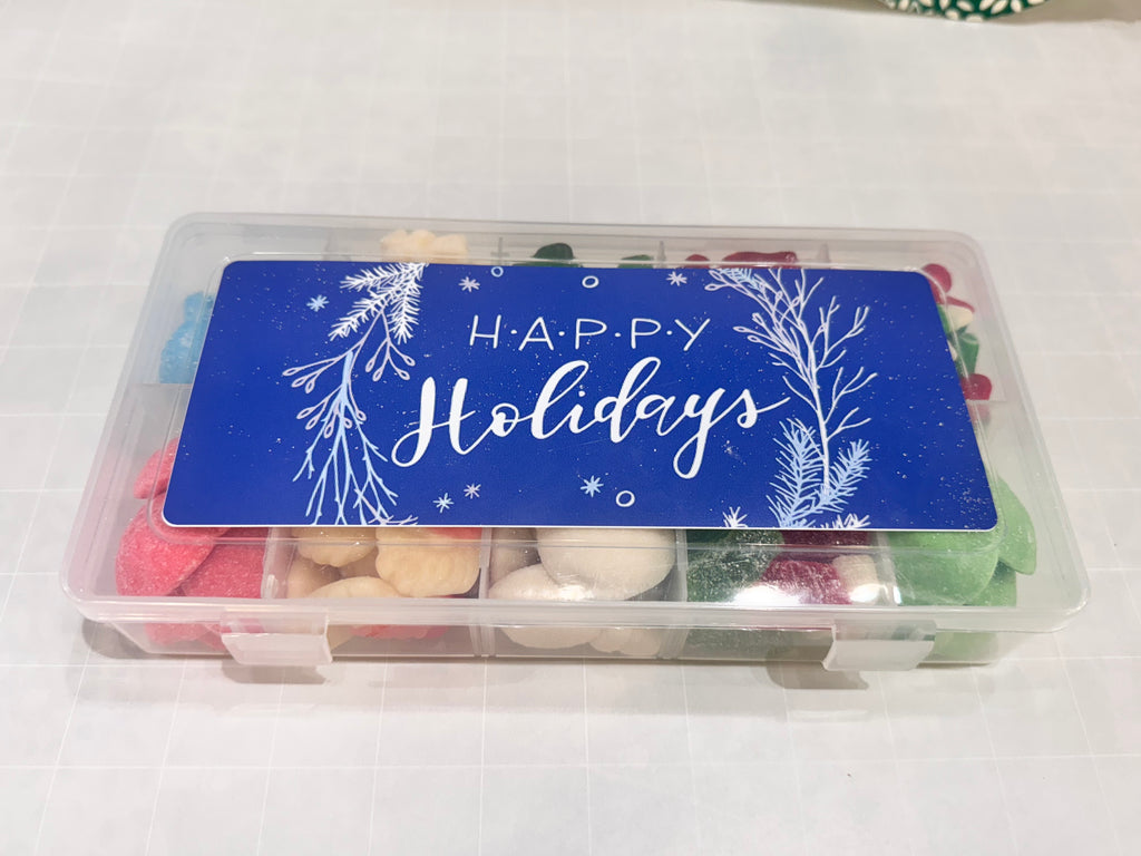 10-Flavor Holiday Gummy Snack Box | Festive Candy Gift Se