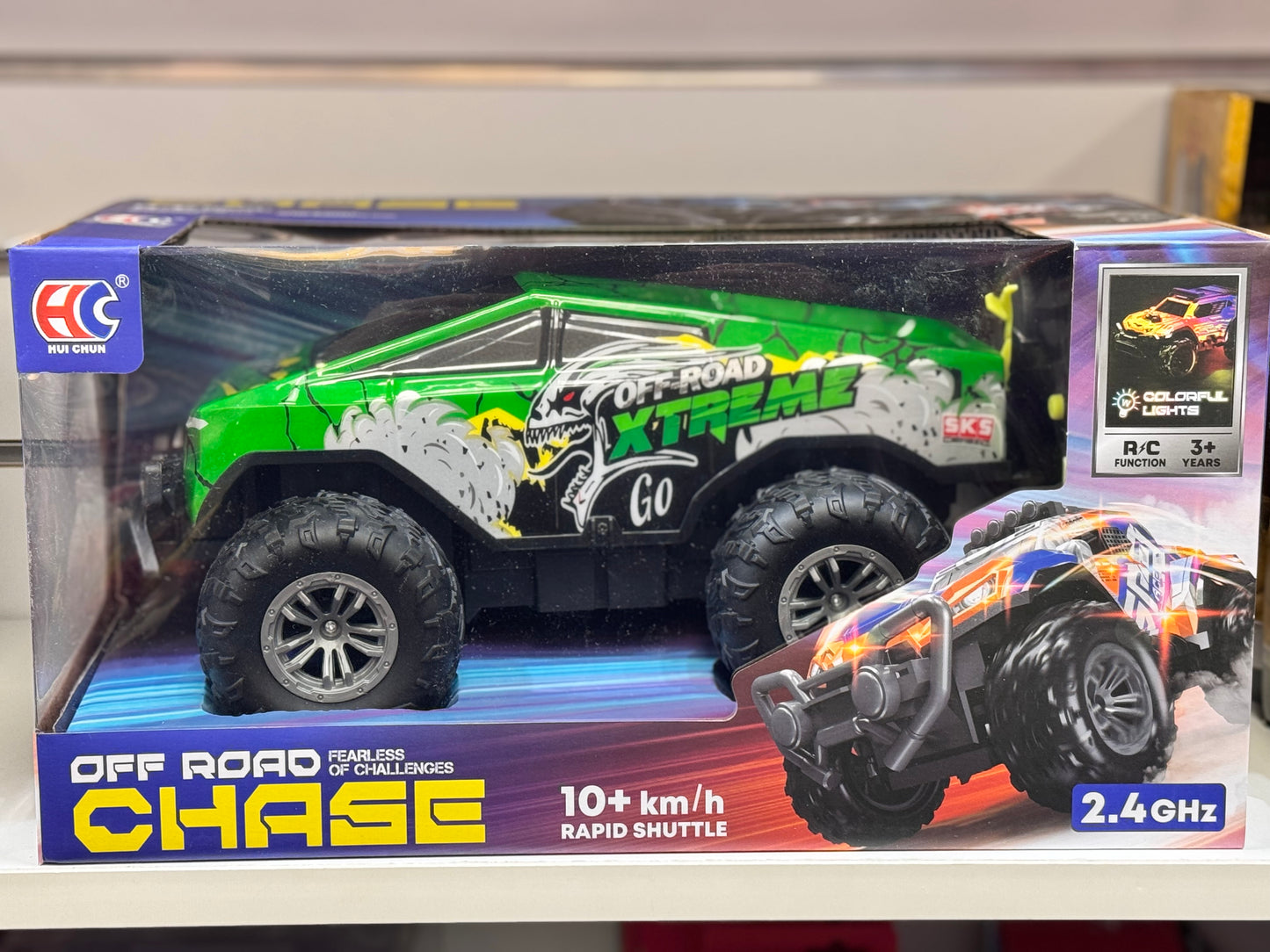 Remote Control Cyber Truck with Lights | Futuristic RC Toy Car