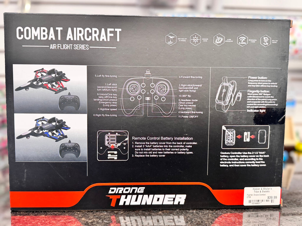 Remote Control Fighter Drone | High-Performance RC Flying Toy