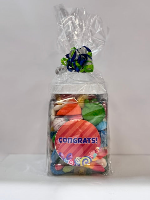 1.5 LB Congrats Candy Jar