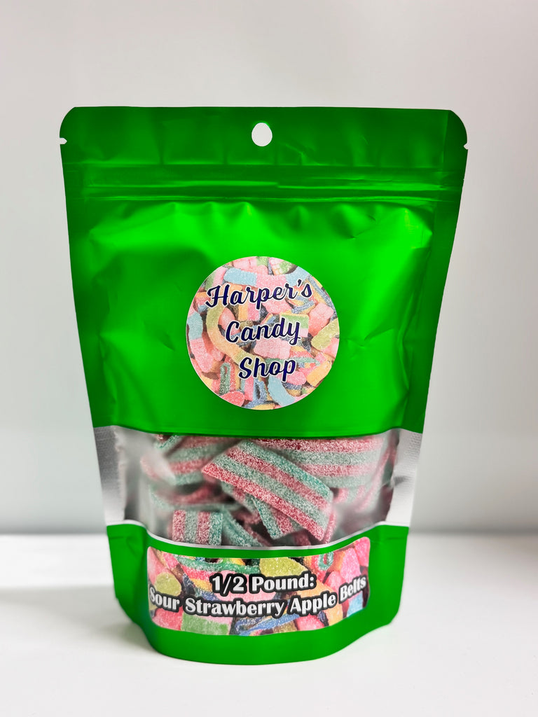 Sour Strawberry Apple Belts