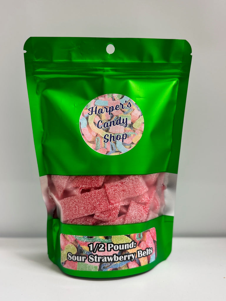 Sour Strawberry Belts