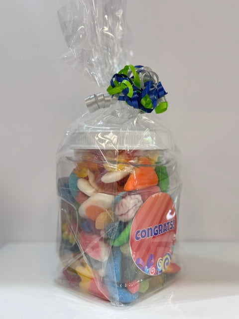 1.5 LB Congrats Candy Jar