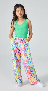 Colorful Sunflower Fleece Pants