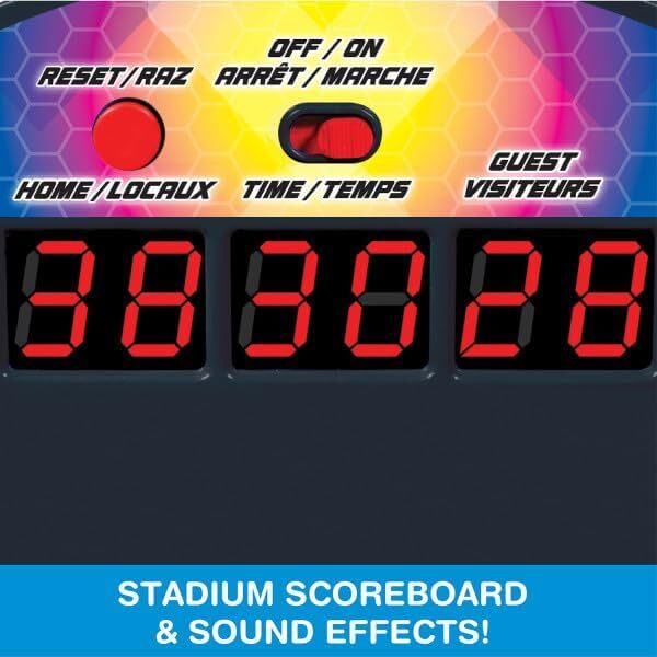 Arcade Basketball game set by Epoch Everlasting Play with LED scoreboard, launchers, basketballs and hoops for ages 6 and up