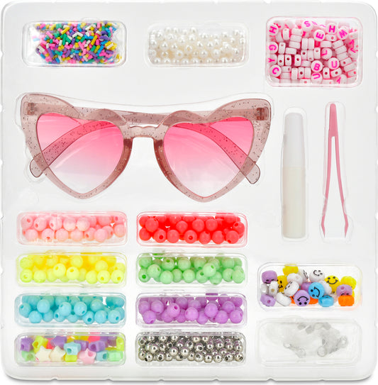 Make Your Own Glasses Set DIY craft kit for creating custom eyewear and accessories