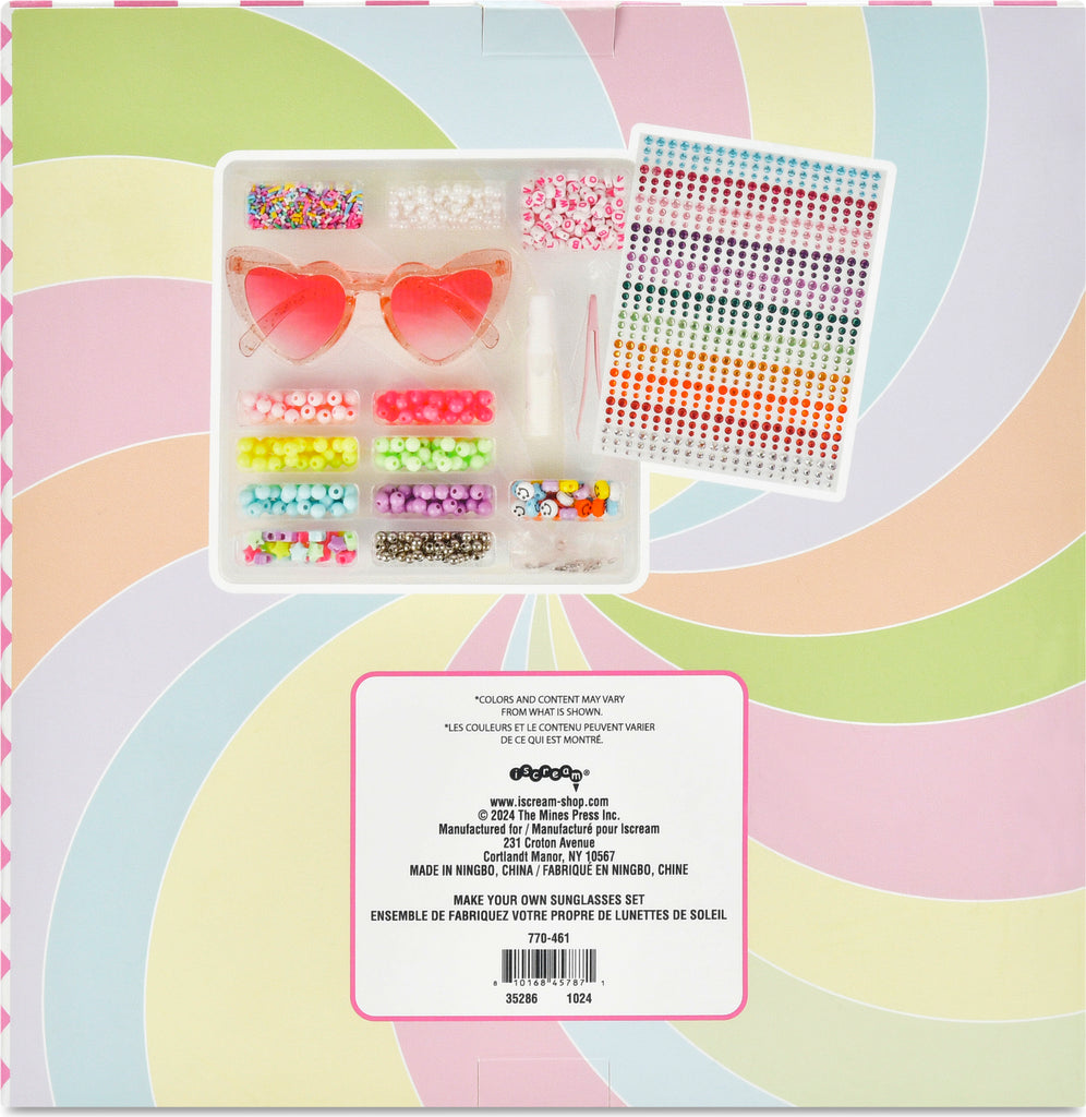 Make Your Own Glasses Set DIY craft kit for creating custom eyewear and accessories