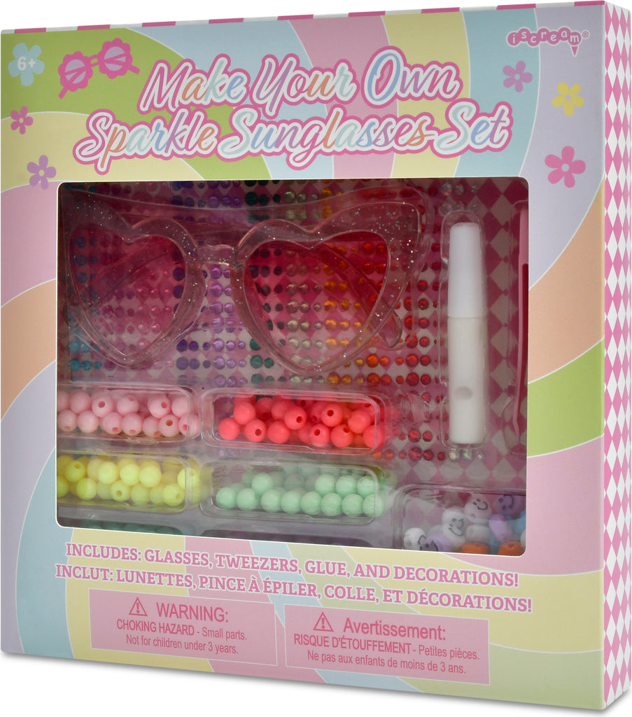 Make Your Own Glasses Set DIY craft kit for creating custom eyewear and accessories