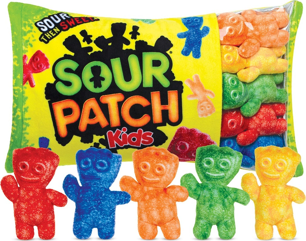 Sour Patch Kids Packaging Fleece Plush
