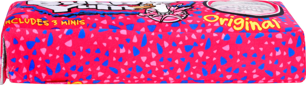 Bubble Yum Packaging Plush toy replica of classic bubble gum package