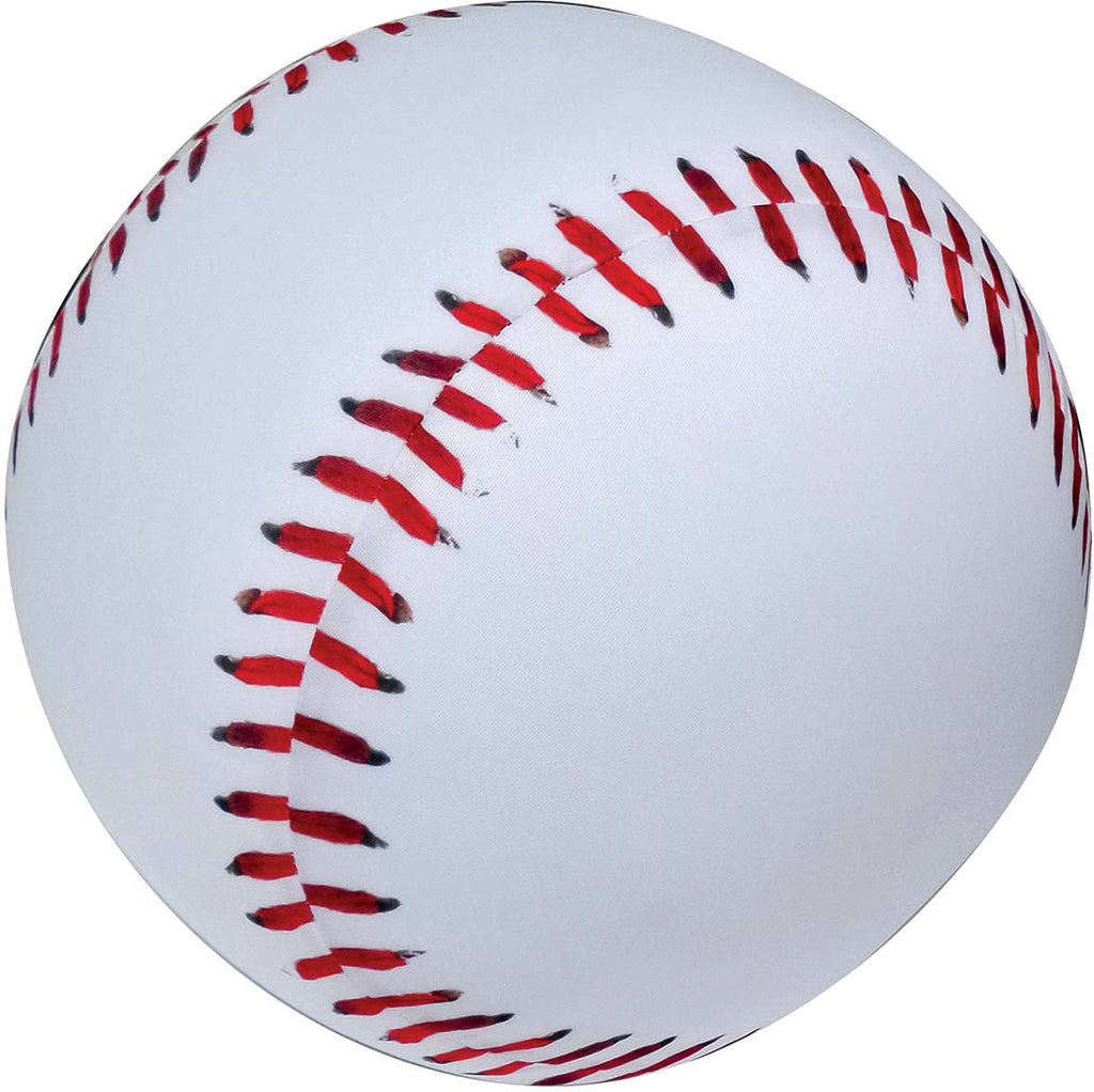 Baseball 3D Microbead Pillow with realistic baseball shape and texture