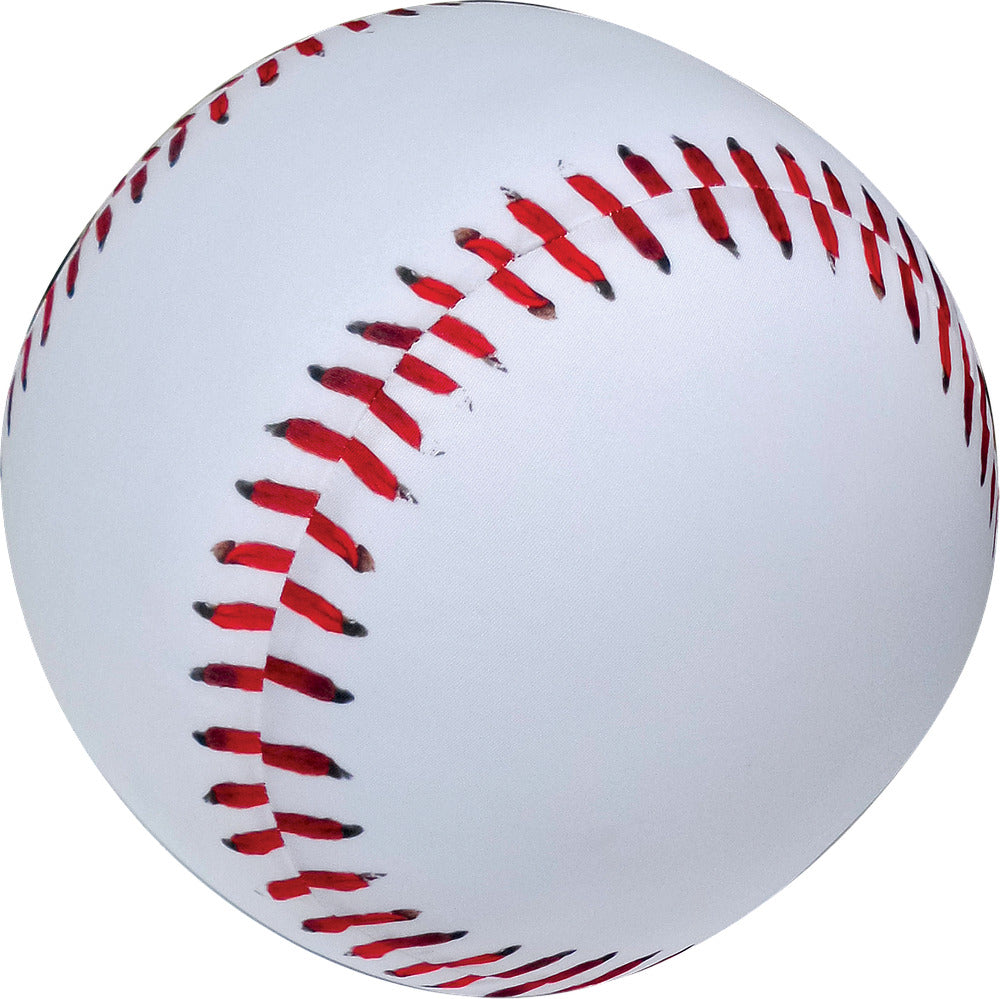 Baseball 3D Microbead Pillow with realistic baseball shape and texture