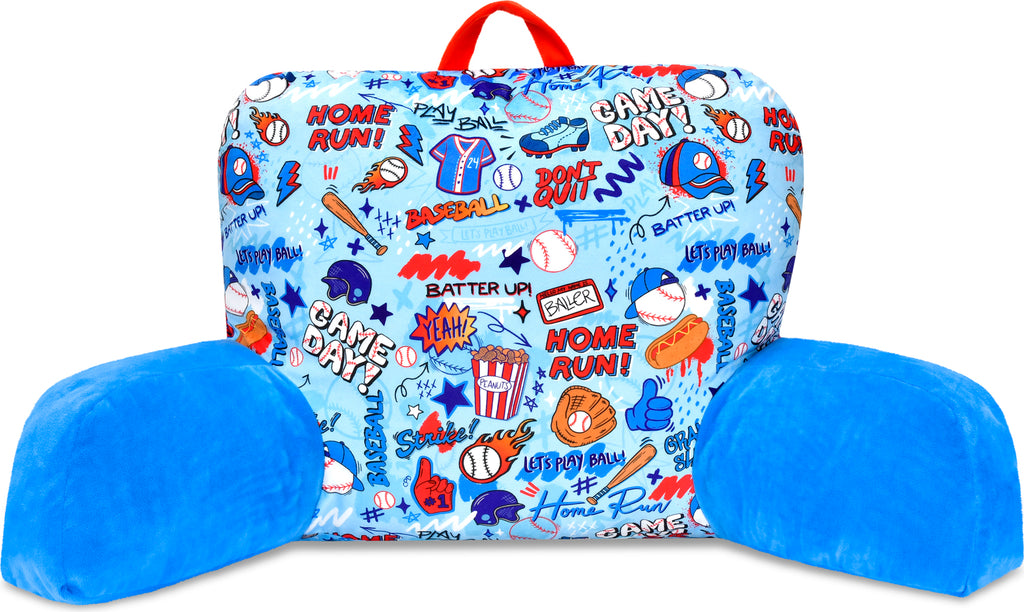 Corey Paige Ball Game Lounge Pillow with sports-themed design for comfortable seating