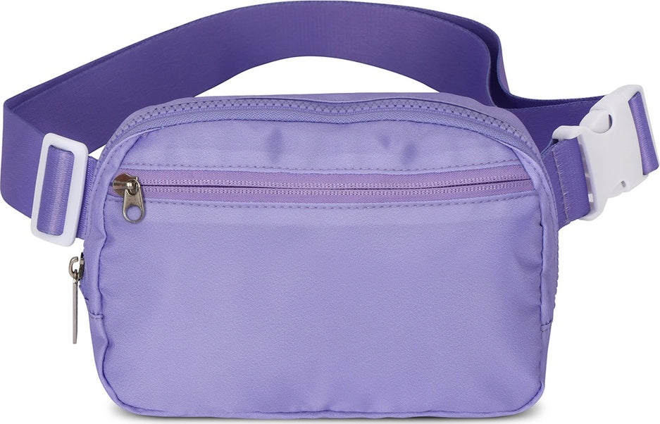 Lavender Nylon Belt Bag