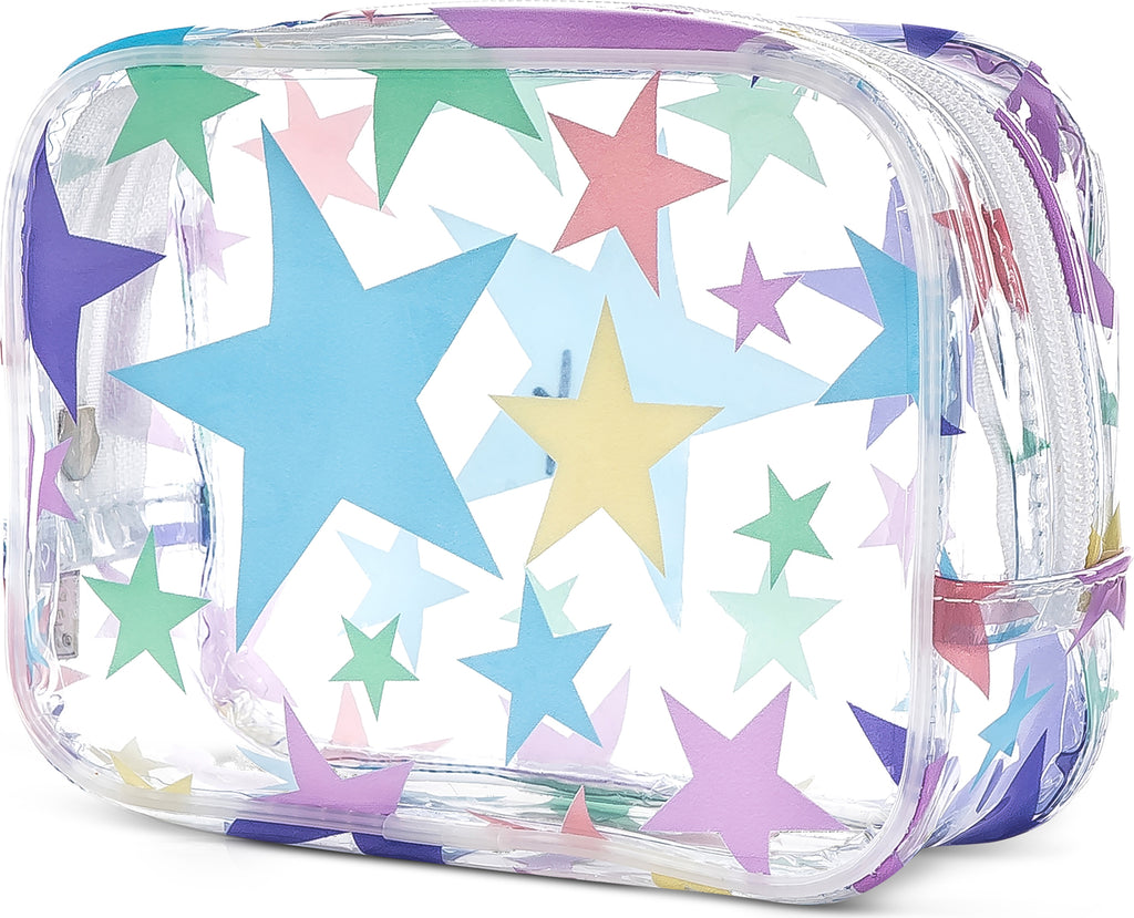 Stars Clear Cosmetic Bag