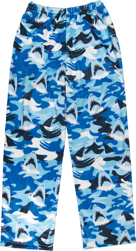 Sharks Plush Pants