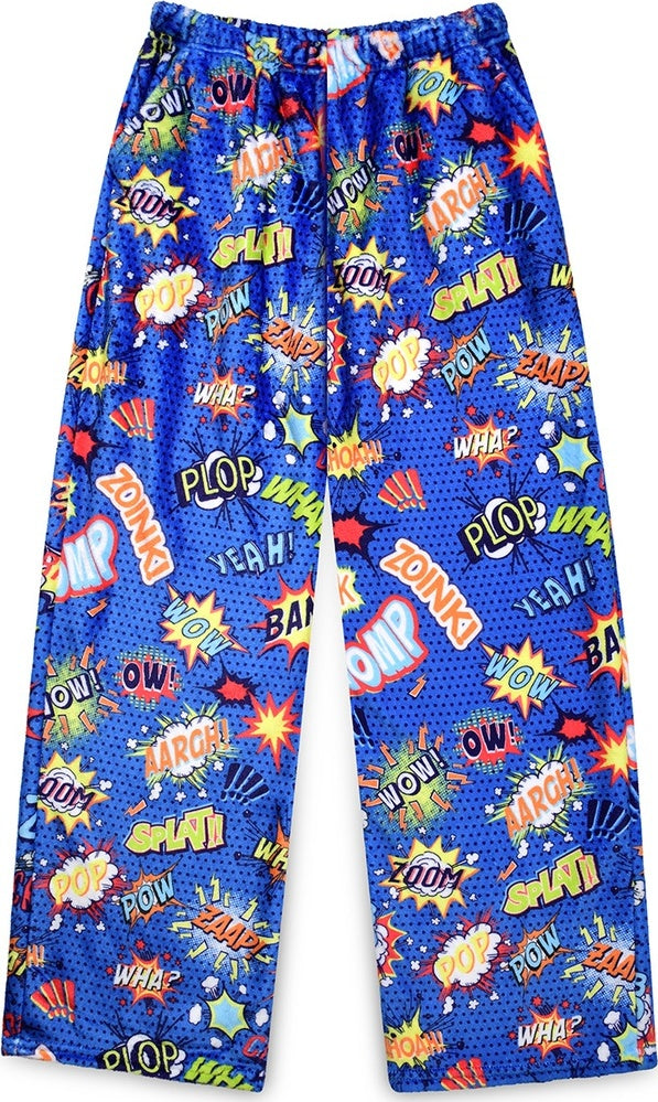 Superhero Plush Pants
