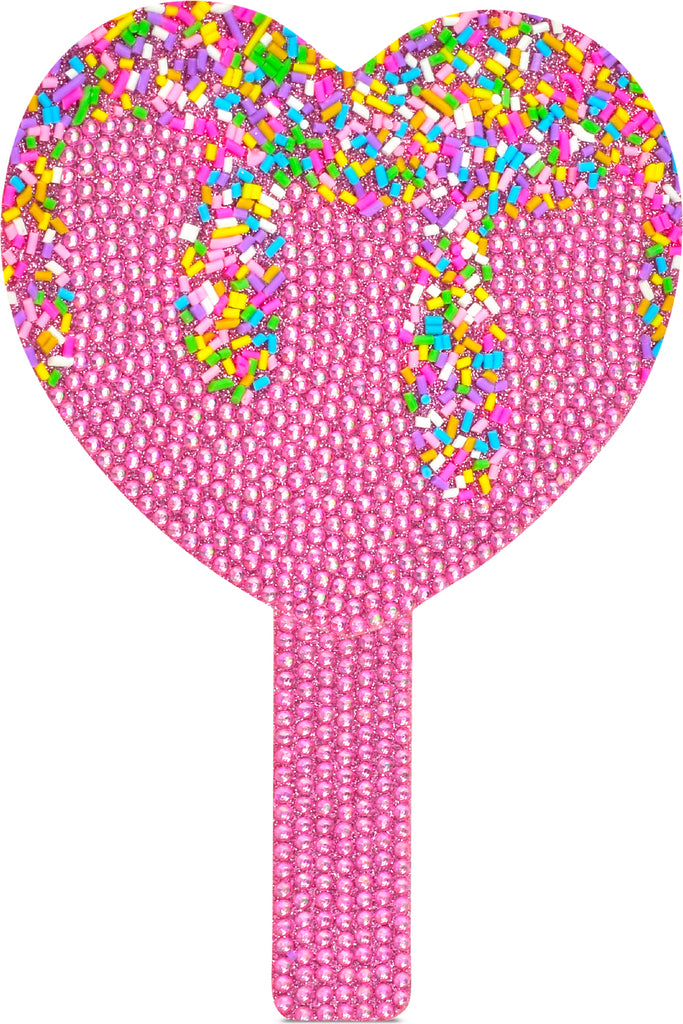 Sprinkle Sparkle Mirror with glittery design for teen room decoration