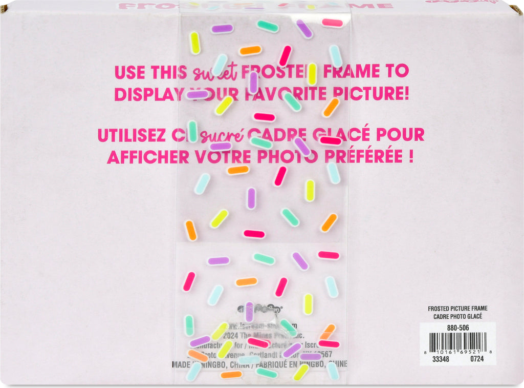 Frosted Picture Frame