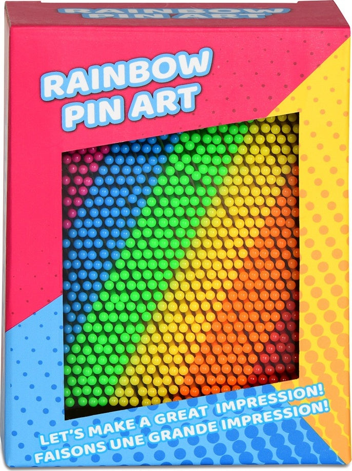 Rainbow Pin Art