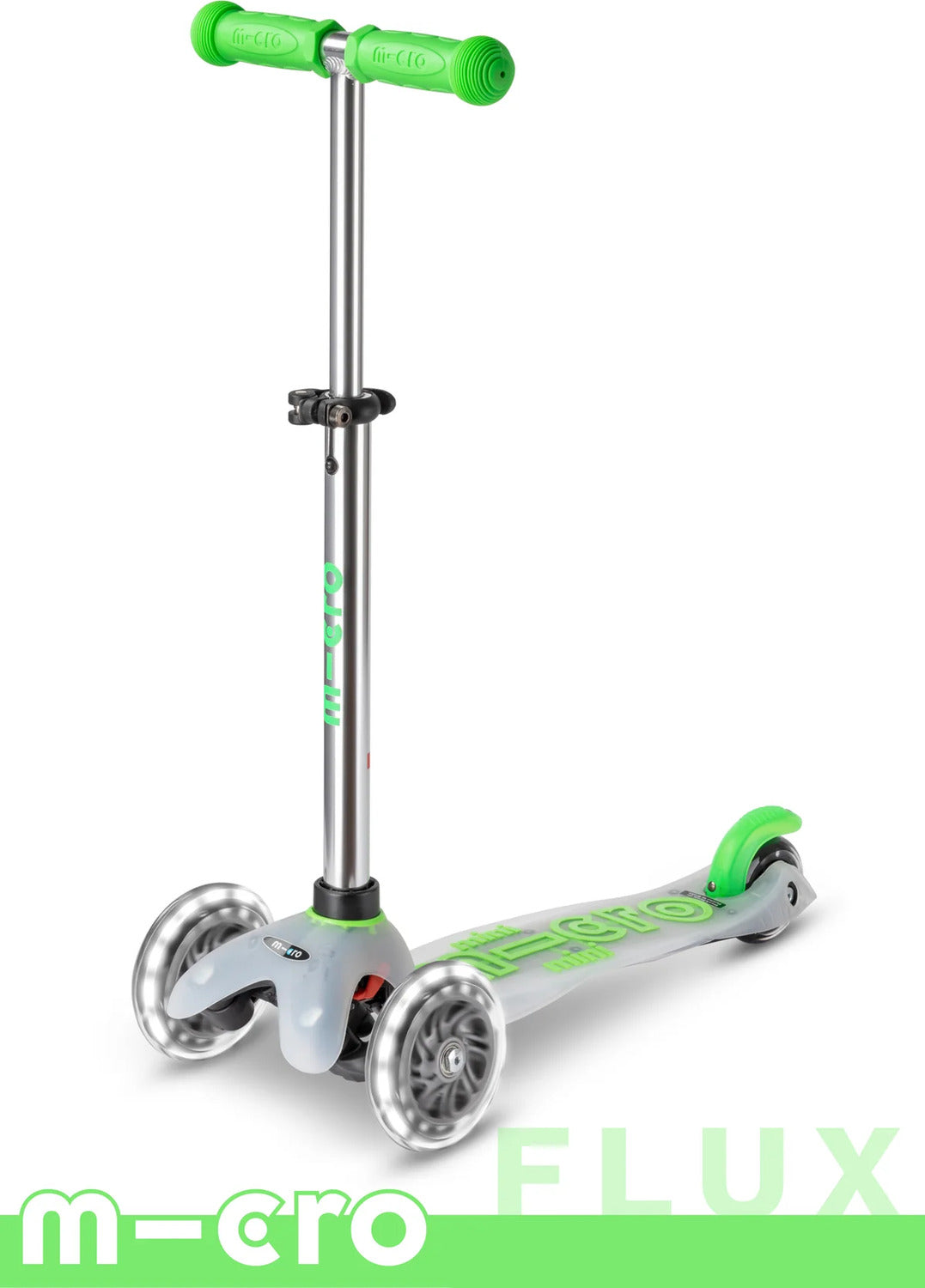Micro Mini LED Scooter (Green Flux)