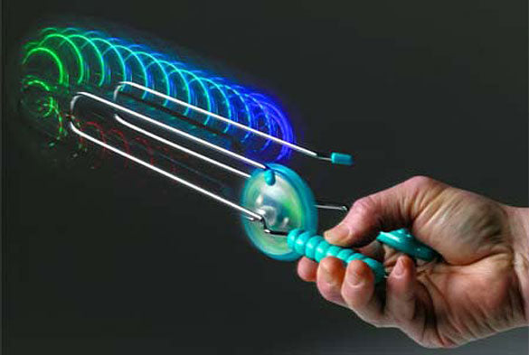 Rainbow Light Effect Whirly Wheel with vibrant LED lights that create mesmerizing color display while spinning