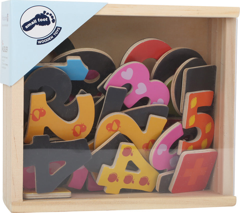 Colourful Magnetic Numbers set with bright numeric magnets for math learning and play