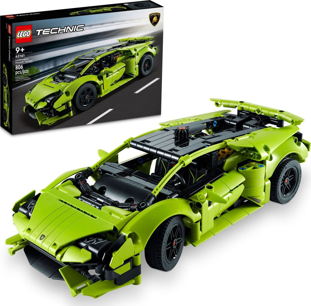 LEGO Technic Lamborghini Huracán Tecnica detailed supercar building set