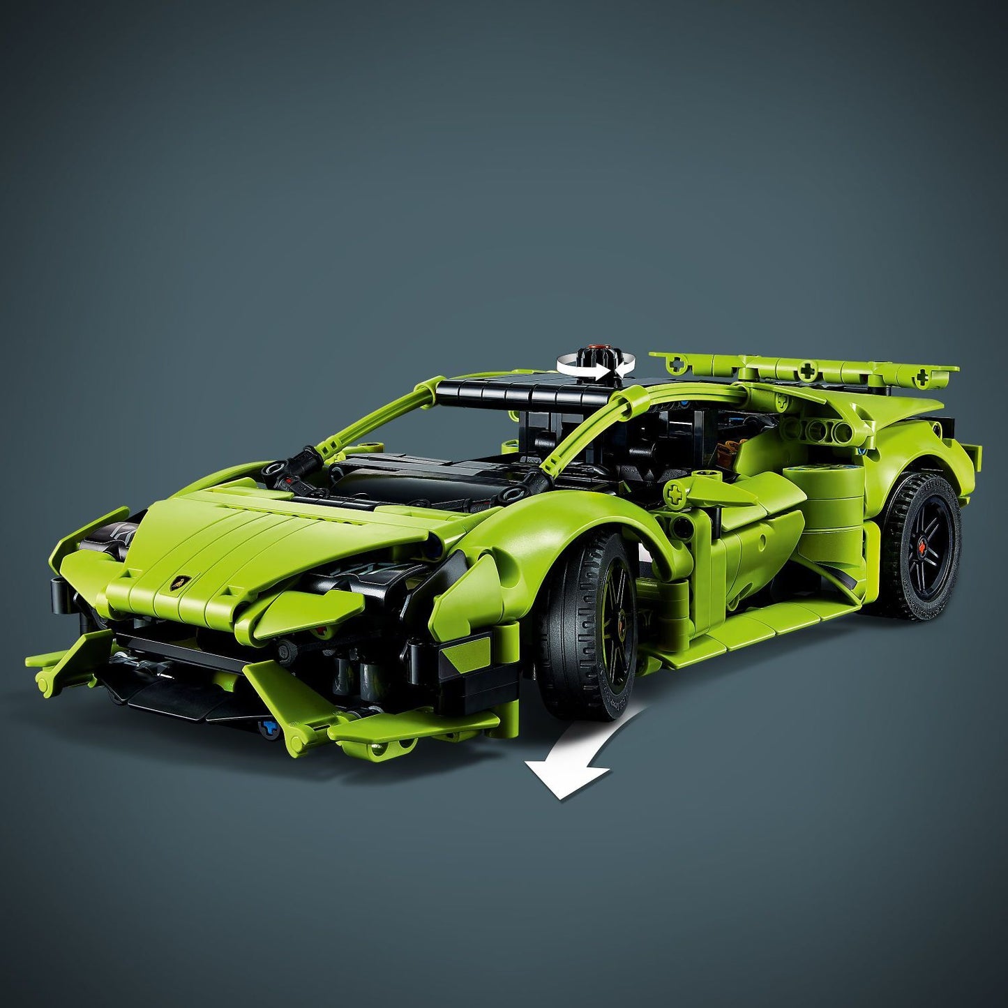 LEGO Technic Lamborghini Huracán Tecnica detailed supercar building set
