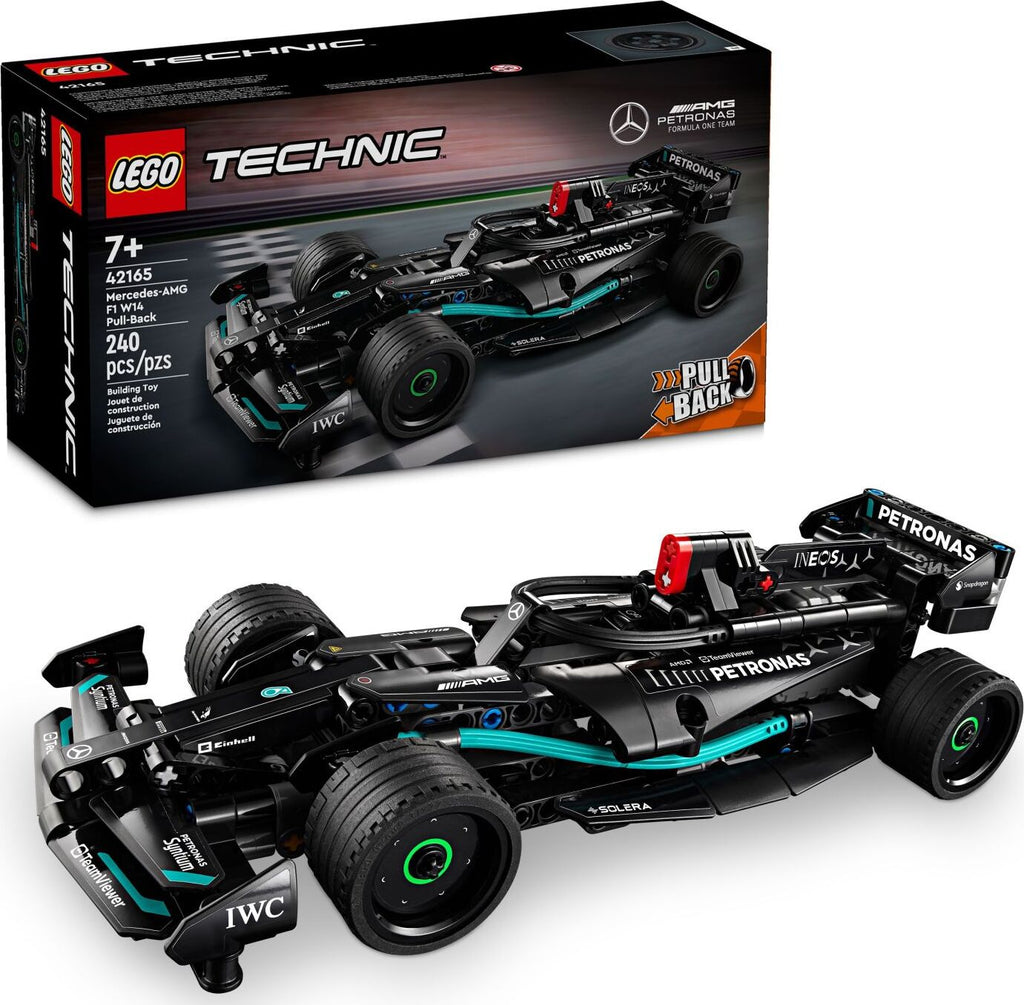 LEGO Technic Mercedes-AMG F1 W14 E Performance Pull-Back race car toy