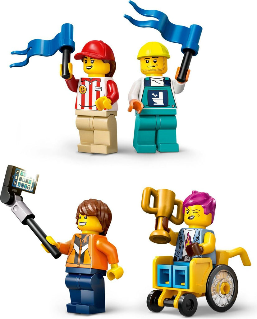 LEGO City Great Vehicles: No Limits: Race Car Ramp Track