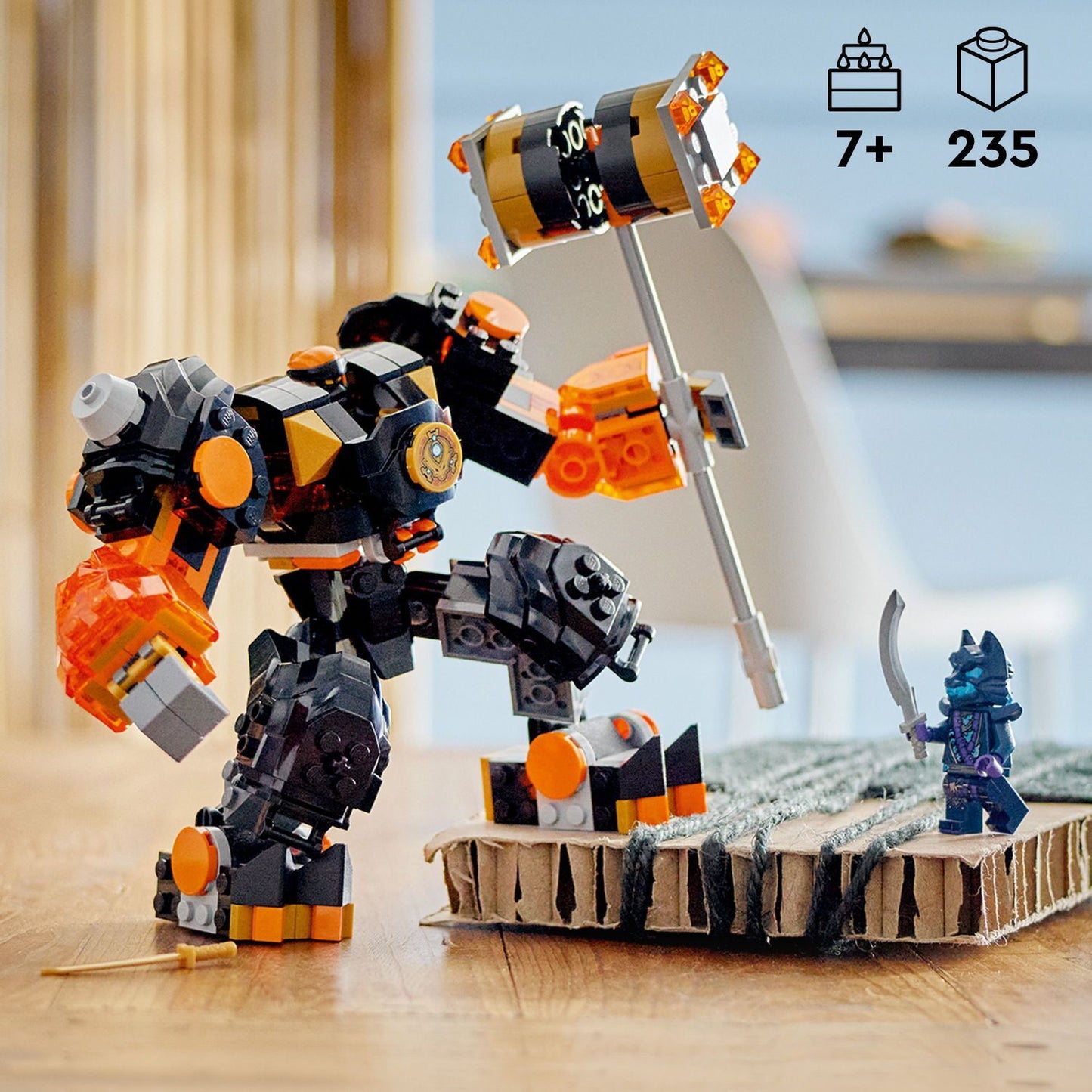 LEGO® NINJAGO® Cole's Elemental Earth Mech