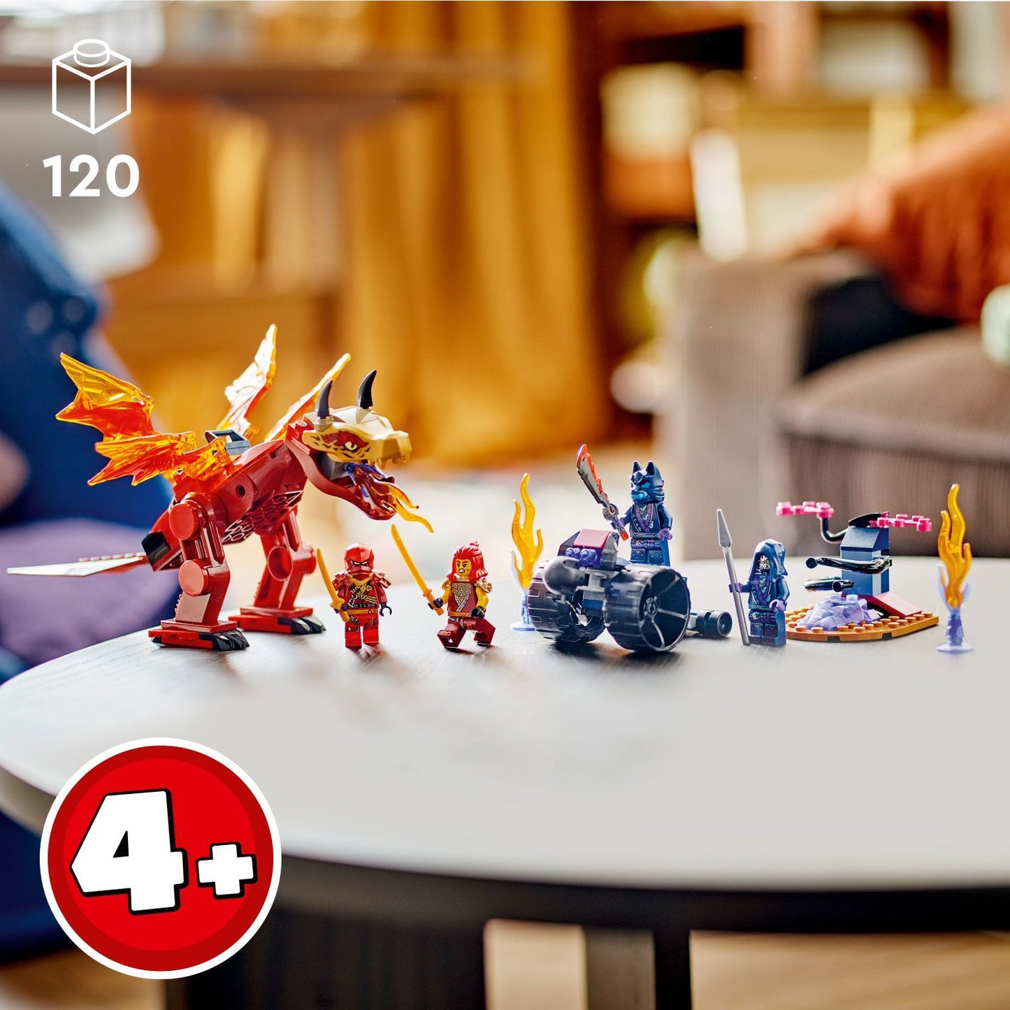 LEGO® NINJAGO®: Kai's Source Dragon Battle